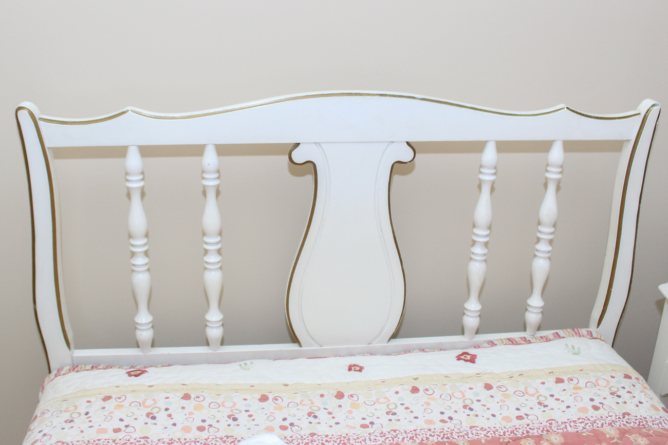 French Provincial Twin Bed EBTH